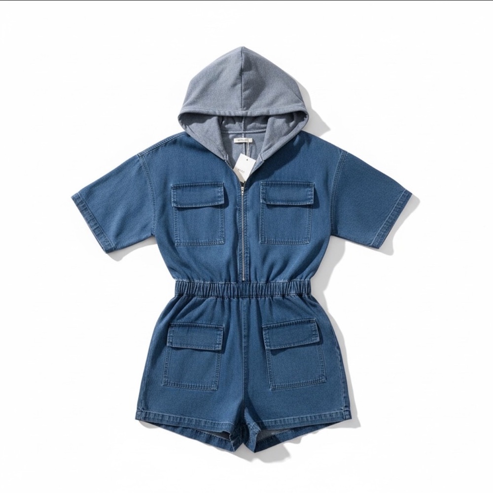 33 Mebon Denim Romper